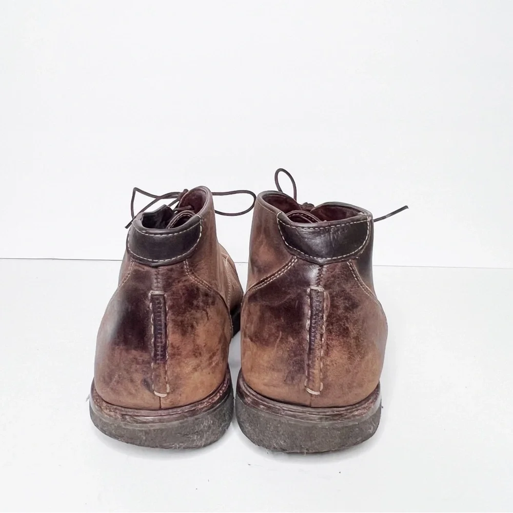 Johnston & Murphy Copeland Chukka Brown Leather Boots Size 9.5 Men’s